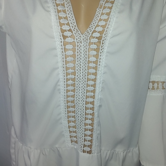 Vintage Light & Airy Mini Dress - Picture 2 of 3